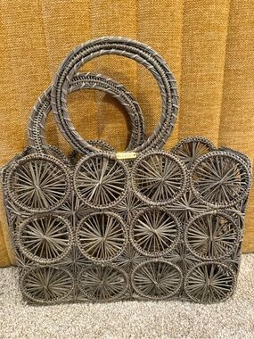 Anthropologie Basket Purse